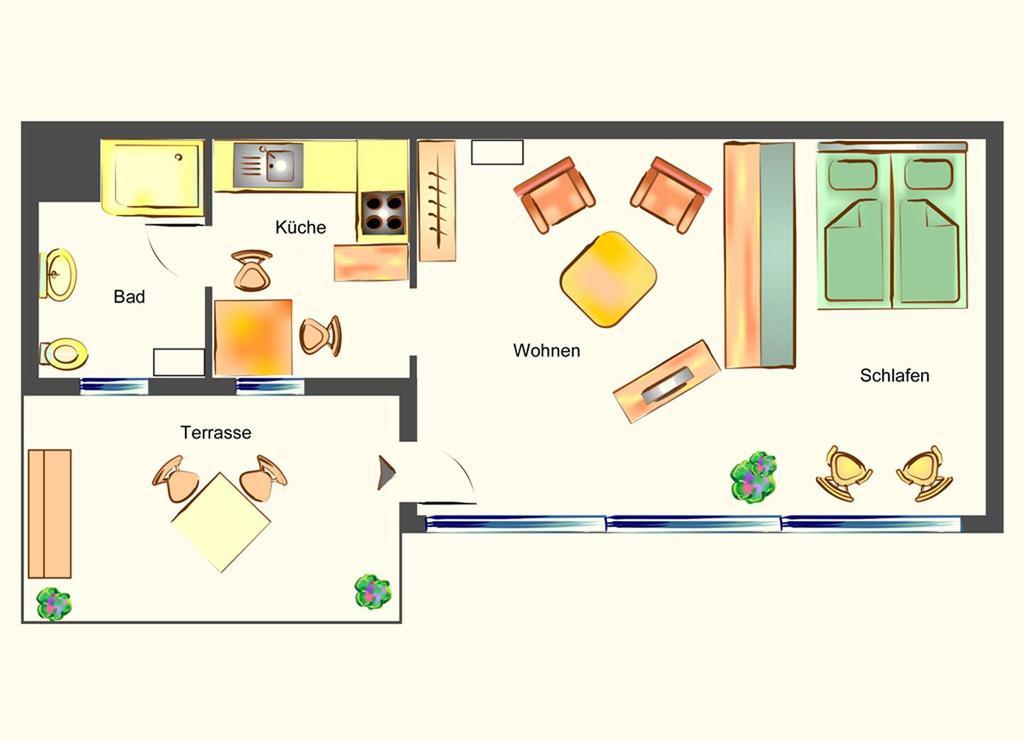 Apartment Sonnenschein Херингсдорф Экстерьер фото